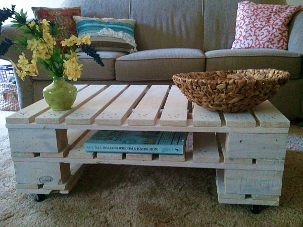 Sáng tạo với đồ nội thất bằng pallet (Phần 1)